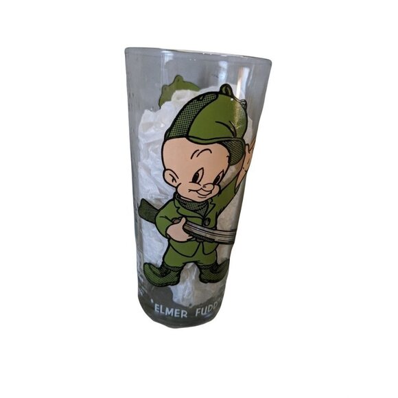 LOONEY TUNES 1973 GLASS PEPSI COLLECTOR SERIES WARNER BROS Elmer Fudd - Picture 3 of 9